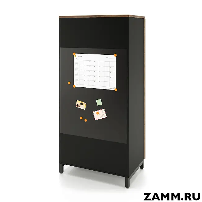 Шкаф ZAMM распашной 5 полок, 2 двери. На металлокаркасе 900, B=600 (Ш:900, Г:600, В:1905)