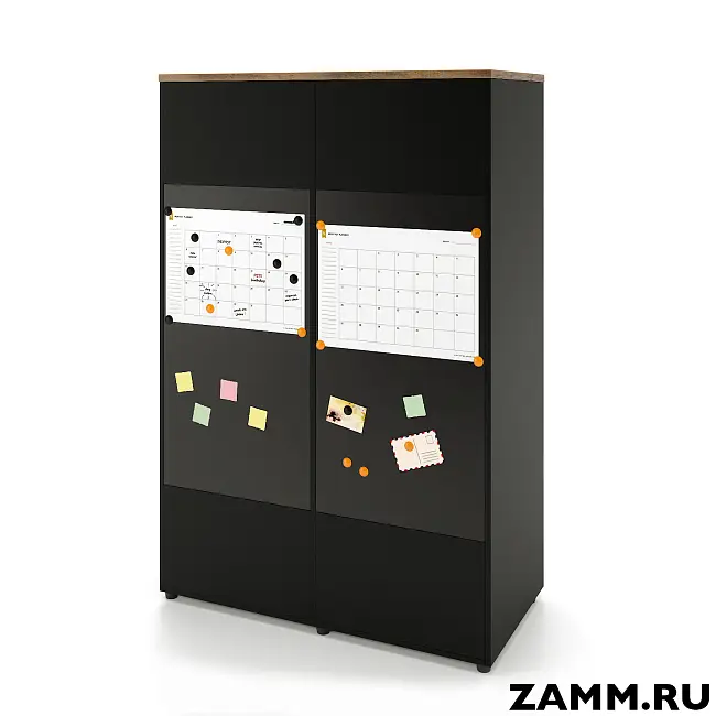 Локер ZAMM (шкаф-купе) гардероб.Опоры регулируемые 1200. B=600. H=1910 (Ш:1200, Г:600, В:1812)